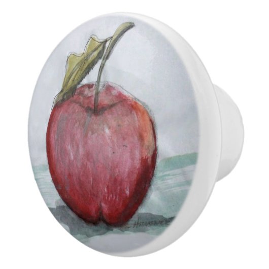 Ron Hevener Apple Knob Keramische Knop (Rechts)