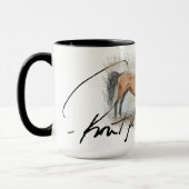 Ron Hevener "Fate of the Stallion" handtekening Mok (Links)