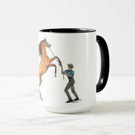 Ron Hevener "Fate of the Stallion" Mok (Voorkant rechts)