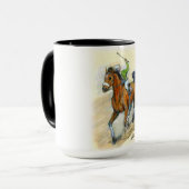 Ron hevener "Fate of the Stallion" Mok (Voorkant links)