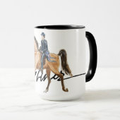 Ron Hevener "Fate of the Stallion" Signature Mok (Voorkant rechts)