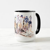 Ron Hevener "Fate of the Stallion" Signature Mok (Voorkant rechts)