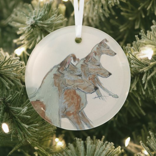Ron Hevener Gladde Collie Ornament (Insitu)
