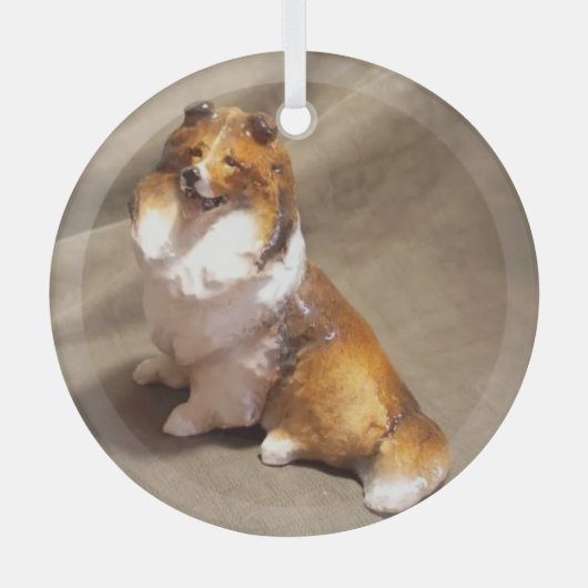 Ron Hevener Glas Ornament (Voorkant)