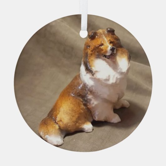 Ron Hevener Glas Ornament (Achterkant)