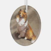 Ron Hevener Glas Ornament (Voorkant Rechts)