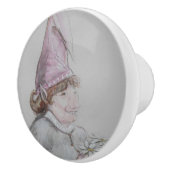 Ron Hevener Lady Garden Spirit Keramische Knop (Rechts)