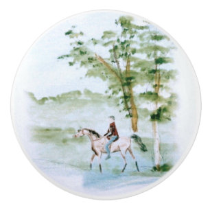 Ron Hevener Morning Ride Keramische Knop