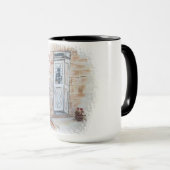 Ron Hevener "The Closed Door" Mok (Voorkant rechts)