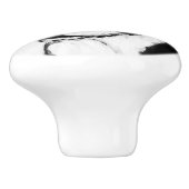 Ron Hevener Touch of Class Boston Terrier Keramische Knop (Zijkant)