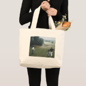 Ron McGill Golfing Oil Painting 1 Grote Tote Bag (Voorkant (product))