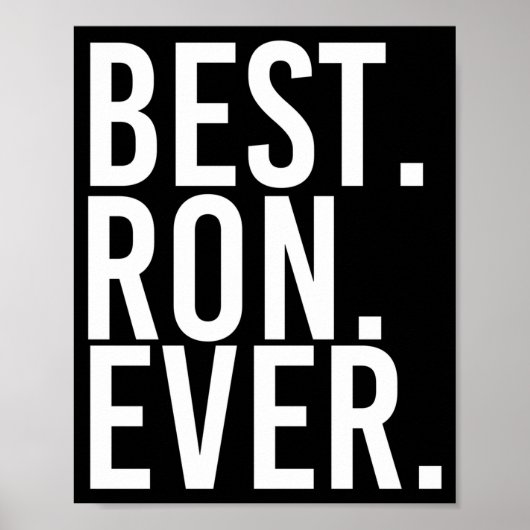 Ron ooit grappige mannen vaders cadeau idee presta poster (Voorkant)