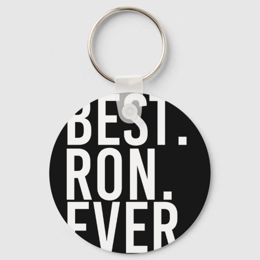 Ron ooit grappige mannen vaders cadeau idee presta sleutelhanger (Voorkant)