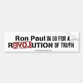 Ron Paul 08 Bumpersticker