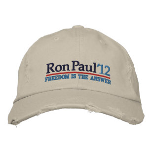 Ron Paul ’12 Campagnestijl Pet