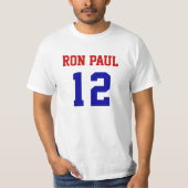 RON PAUL 12 VALUE T-SHIRT (Voorkant)