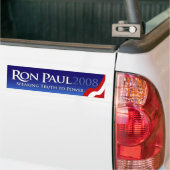 Ron Paul 2008 Bumpersticker (Op Truck)