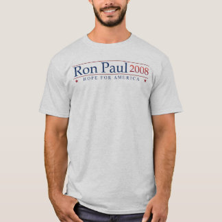 Ron Paul 2008 (Grijze) Revolutie T-shirt