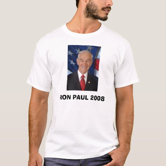 RON PAUL 2008 T-SHIRT (Voorkant)