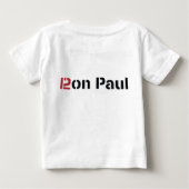Ron Paul 2012 Baby T-Shirt (Achterkant)