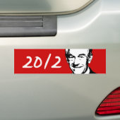 Ron Paul 2012 Bumpersticker (Op auto)