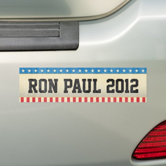 Ron Paul 2012 Bumpersticker (Op auto)