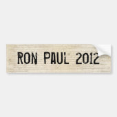 Ron Paul 2012 Bumpersticker (Voorkant)