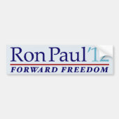 Ron Paul 2012 Bumpersticker (Voorkant)