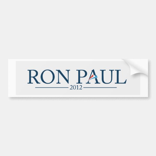 Ron Paul 2012 Bumpersticker (Voorkant)