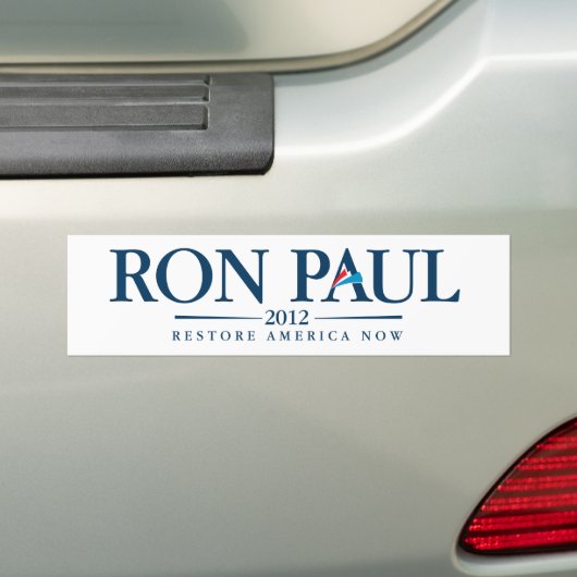 Ron Paul 2012 Bumpersticker (Op auto)