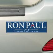 Ron Paul 2012 Bumpersticker (Op auto)