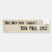 Ron Paul 2012 Bumpersticker (Voorkant)