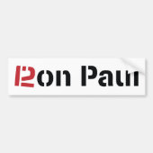 Ron Paul 2012 Bumpersticker (Voorkant)