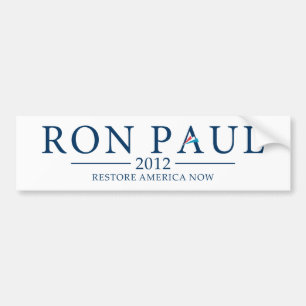 Ron Paul 2012 bumpersticker