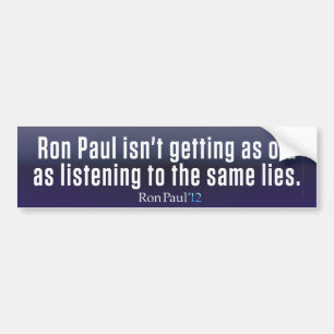 Ron Paul 2012 Bumpersticker