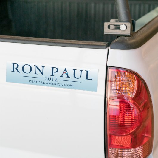 Ron Paul 2012 Bumpersticker (Op Truck)