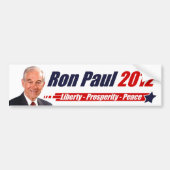 Ron Paul 2012 Bumpersticker (Voorkant)