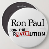 Ron Paul 2012 Button (Voorkant /achterkant)
