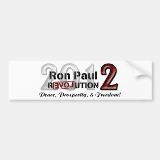 Ron Paul 2012 Campaign Bumpersticker