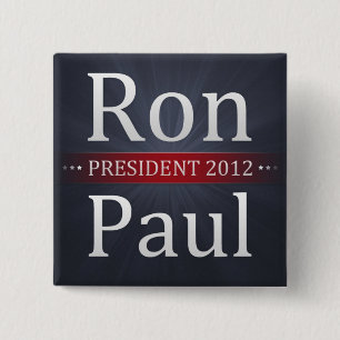 Ron Paul 2012 Campaign Button