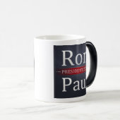 Ron Paul 2012 Campaign Coffee/Tea Cup Magische Mok (Voorkant rechts)