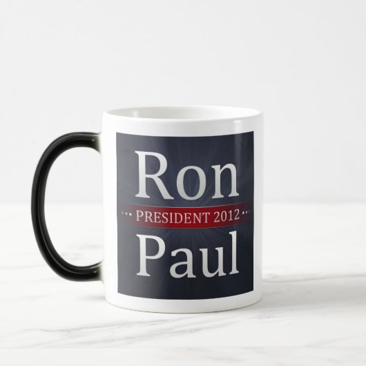 Ron Paul 2012 Campaign Coffee/Tea Cup Magische Mok (Links)