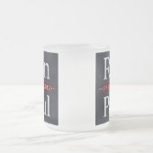 Ron Paul 2012 Campaign Coffee/Tea Cup Matglas Koffiemok (Center)