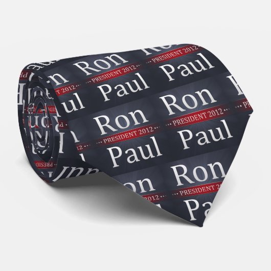 Ron Paul 2012 Campaign Necktie Stropdas (Opgerold)