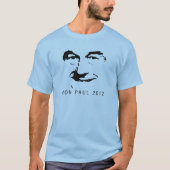 RON PAUL 2012 FACE T-SHIRT (Voorkant)