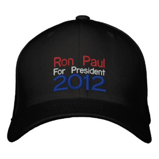 Ron Paul 2012 geborduurd Pet