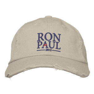 Ron Paul 2012 geborduurd Pet