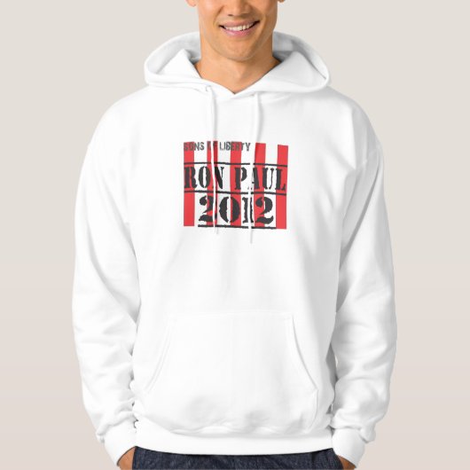 Ron Paul 2012 Hoodie (Voorkant)