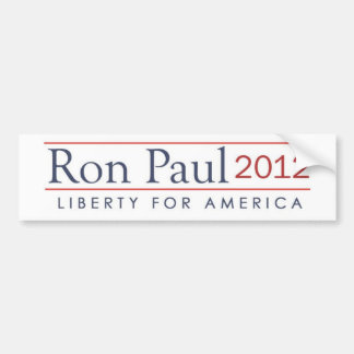 Ron Paul 2012 Liberty for America Bumpersticker