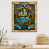 Ron Paul 2012: LIberty for Iowa Poster (Keuken)